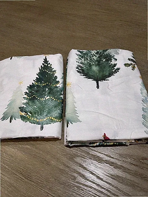 Pottery Barn Christmas in the Country 2 King PILLOW SHAMS 20 X 36