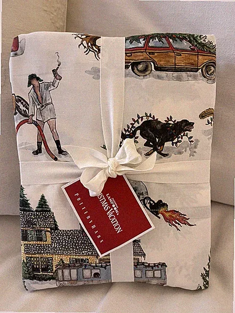 Pottery Barn ~NATIONAL LAMPOON’S CHRISTMAS VACATION~ KING Sheet SET
