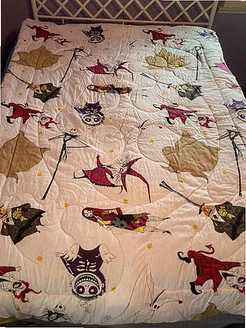 Vintage 1993 Disney Nightmare Before Christmas Twin Bed Comforter Very Rare NWOT